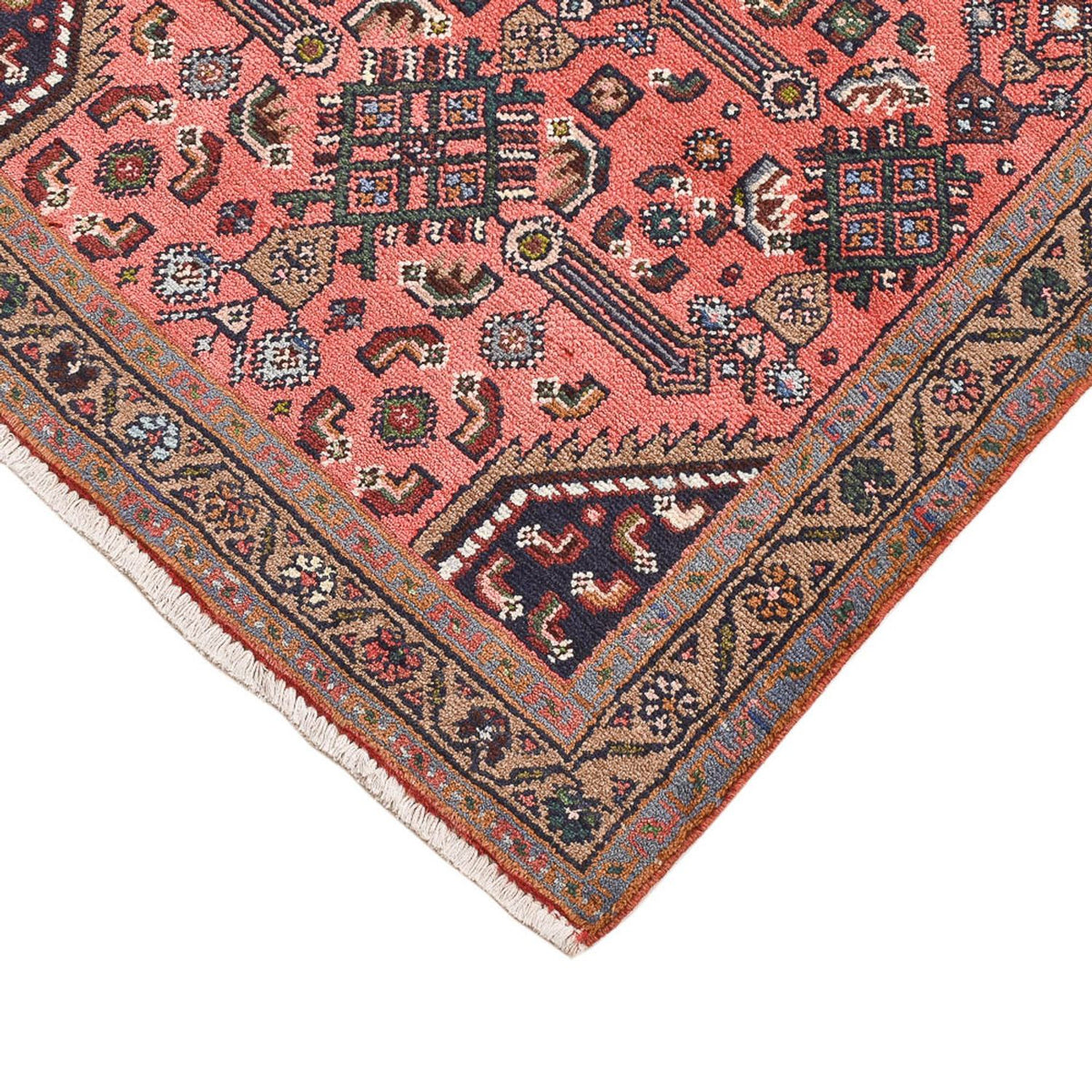Perser Rug - Nomadic - 155 x 81 cm - light red