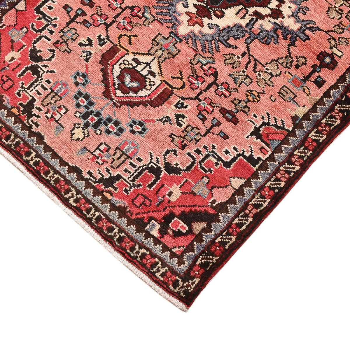Perser Rug - Nomadic - 123 x 80 cm - light red