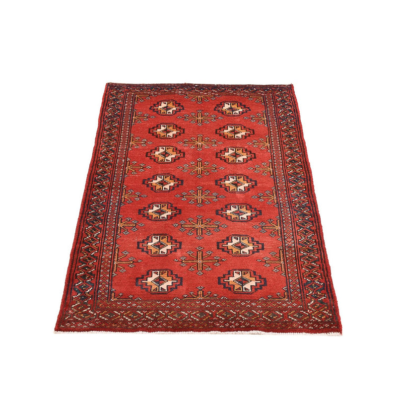 Turkaman Rug - 116 x 77 cm - red
