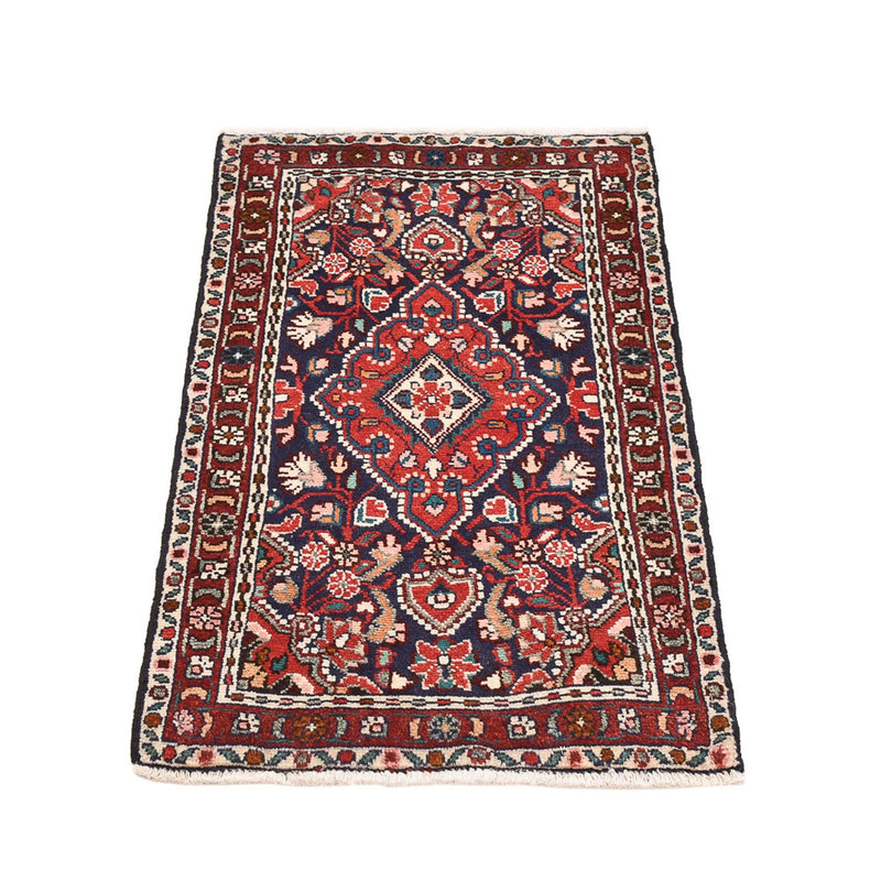 Perser Rug - Nomadic - 93 x 54 cm - dark red