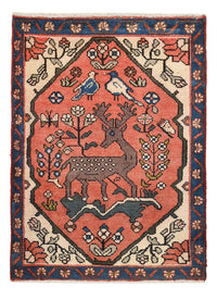 Perser Rug - Nomadic - 92 x 67 cm - light red
