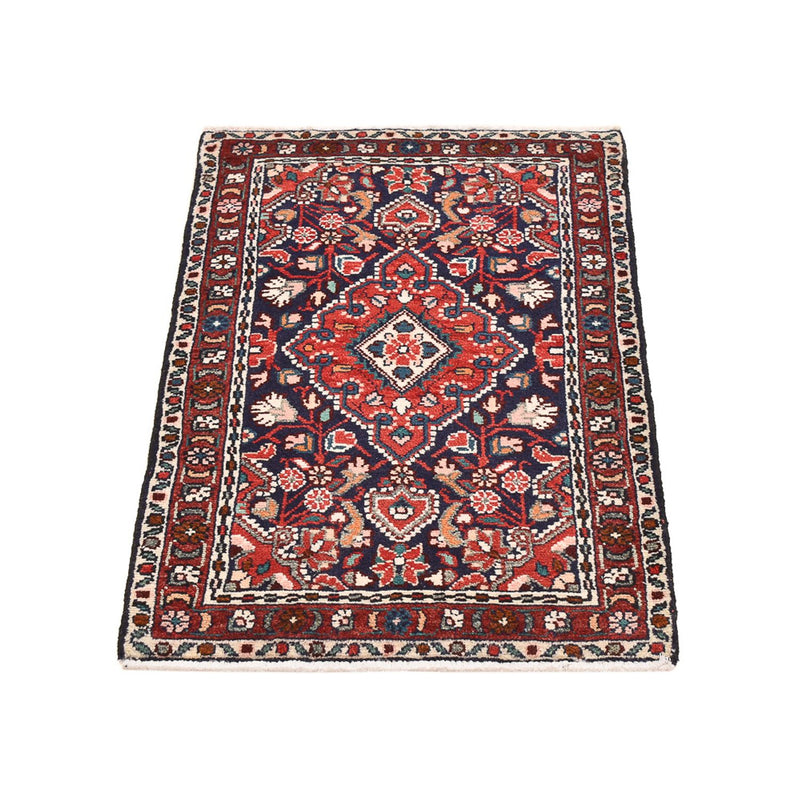 Perser Rug - Nomadic - 90 x 53 cm - dark red