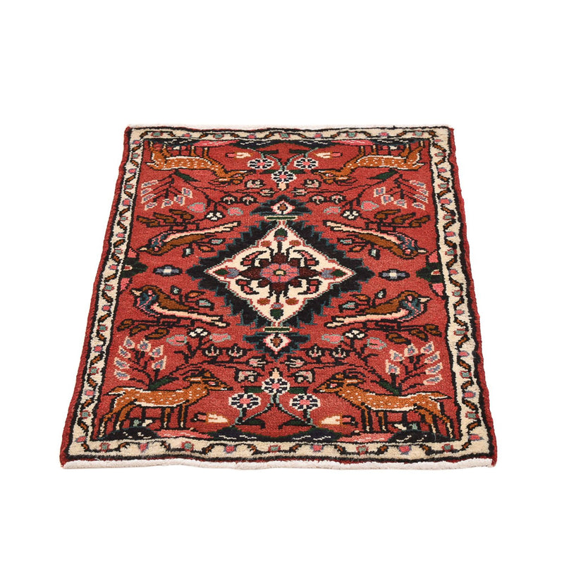 Perser Rug - Nomadic - 77 x 54 cm - dark red