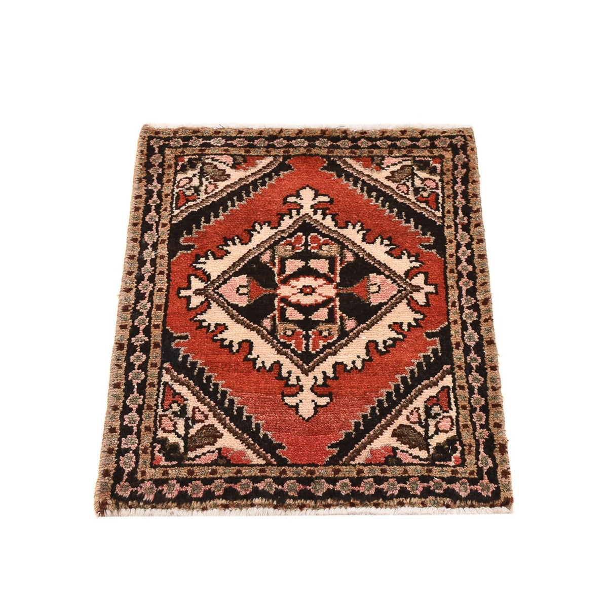 Perser Rug - Nomadic square  - 63 x 47 cm - red