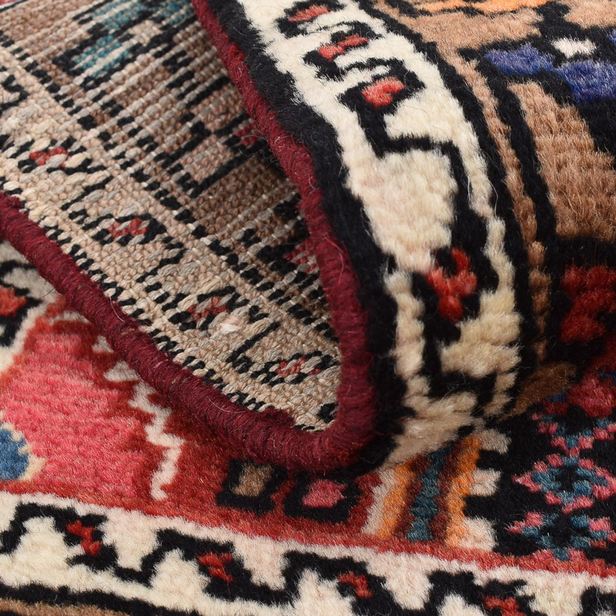 Perser Rug - Nomadic - 83 x 52 cm - light red