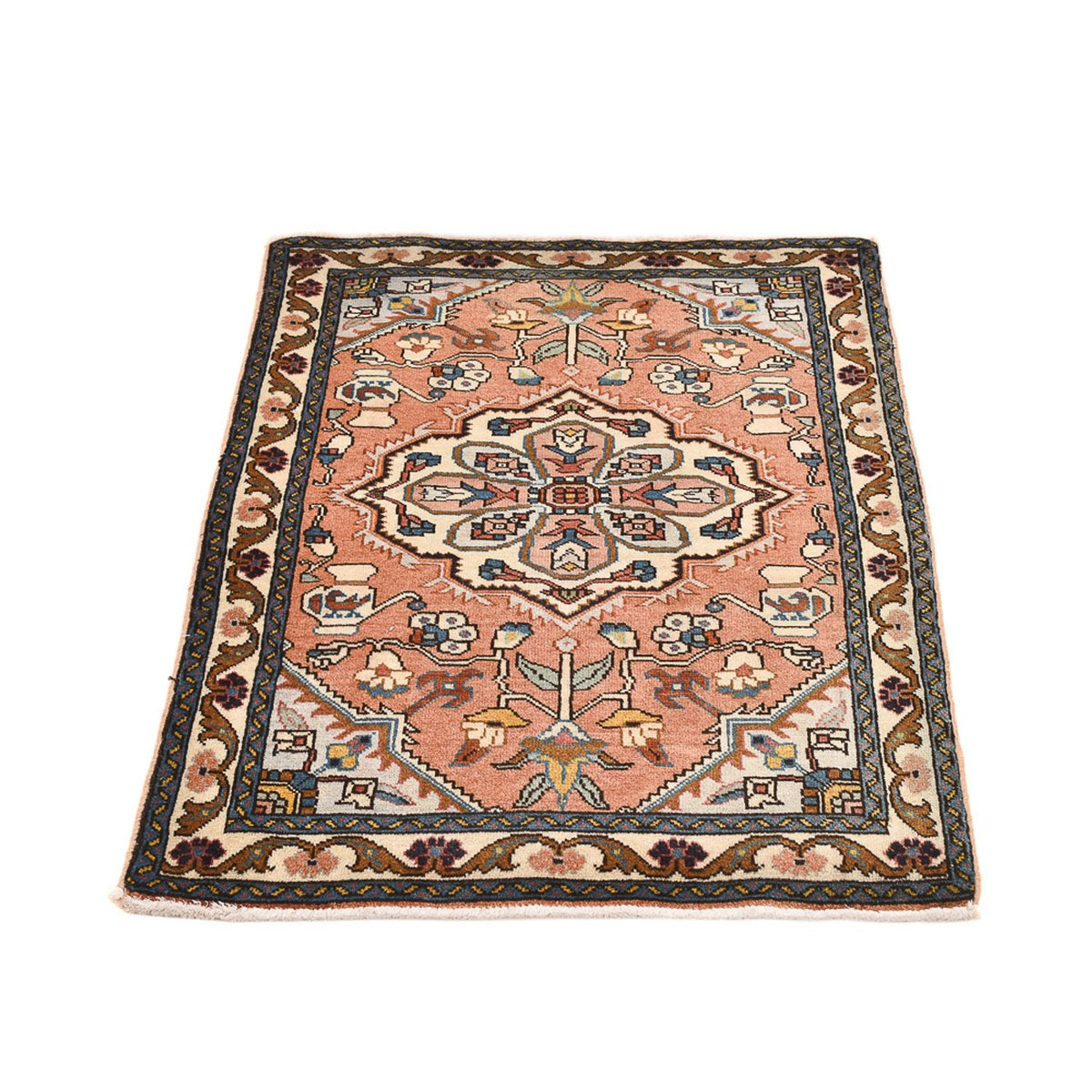 Perser Rug - Nomadic - 95 x 68 cm - light red