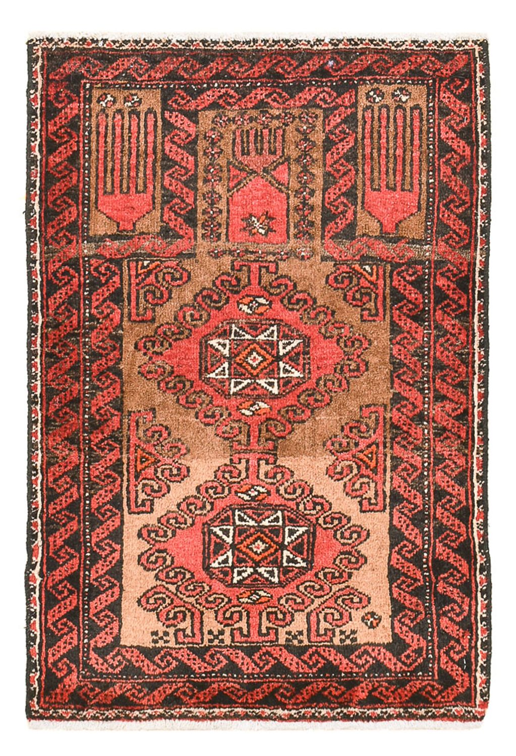 Perser Rug - Nomadic - 74 x 52 cm - red
