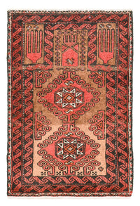 Perser Rug - Nomadic - 74 x 52 cm - red