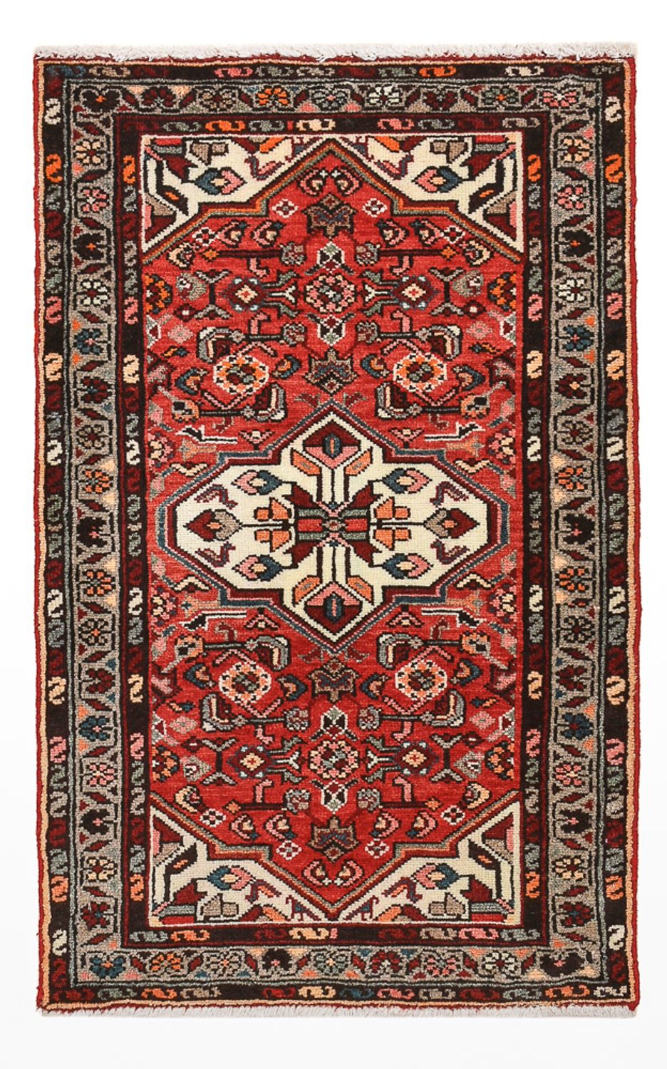 Perser Rug - Nomadic - 100 x 60 cm - red