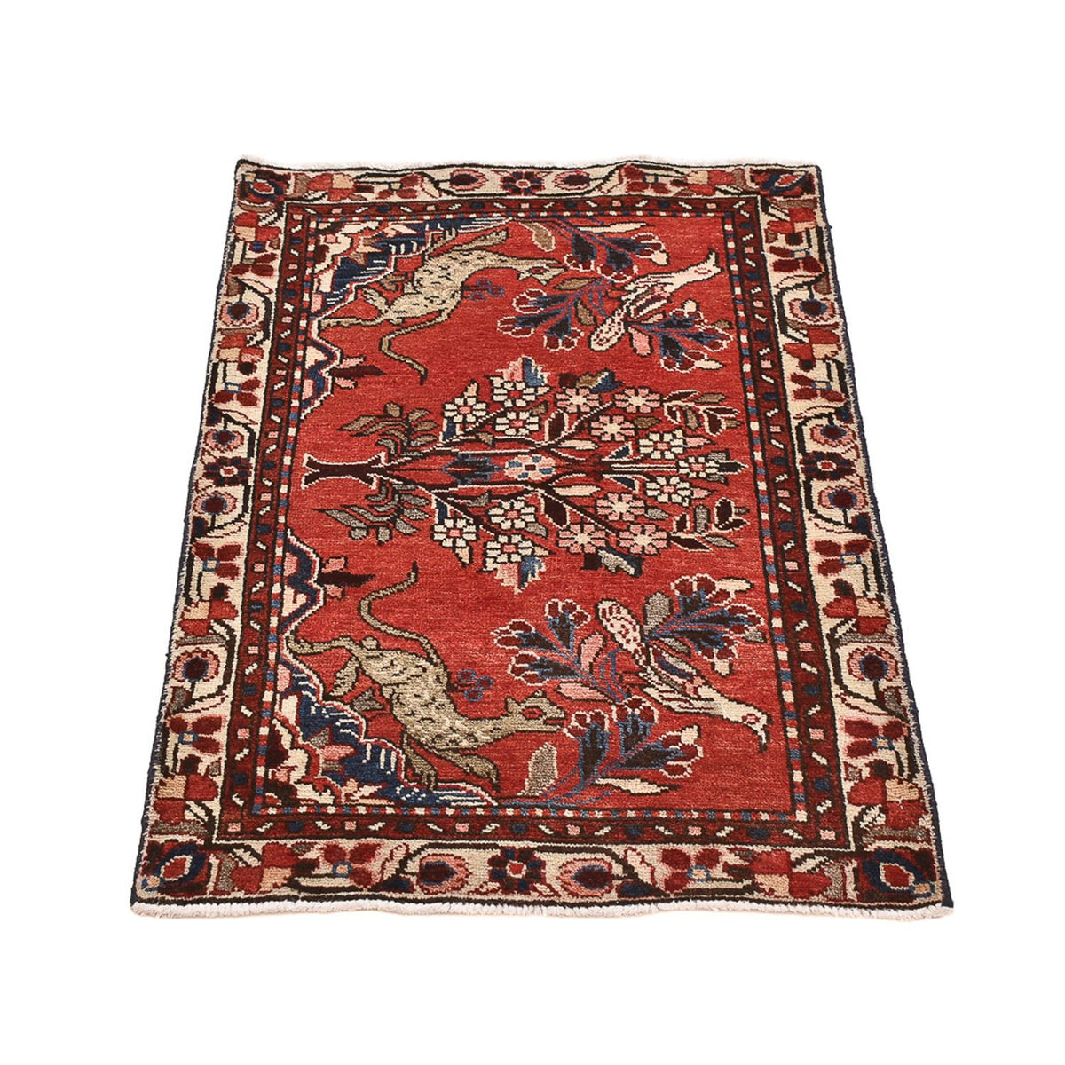 Perser Rug - Nomadic - 108 x 67 cm - red