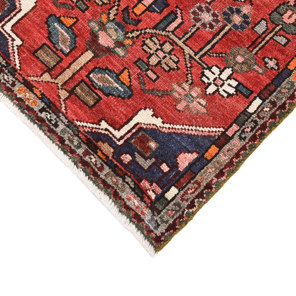 Perser Rug - Nomadic - 100 x 60 cm - red