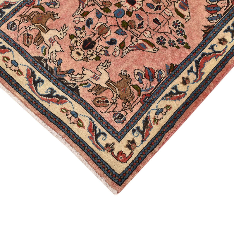 Perser Rug - Nomadic - 90 x 70 cm - light red