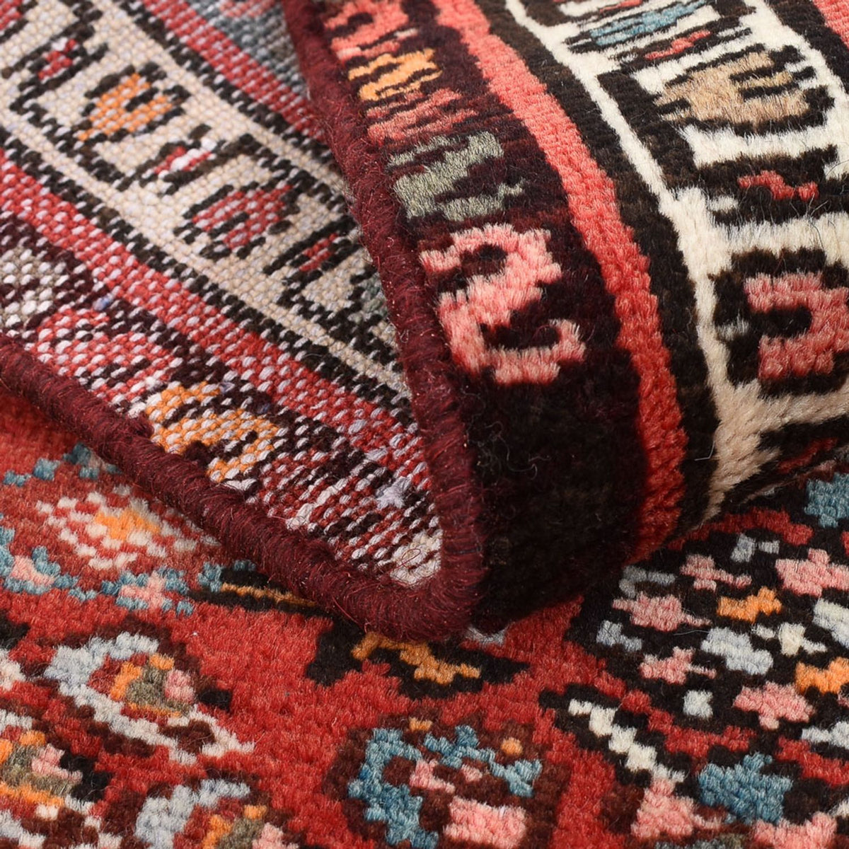 Perser Rug - Nomadic - 95 x 65 cm - red