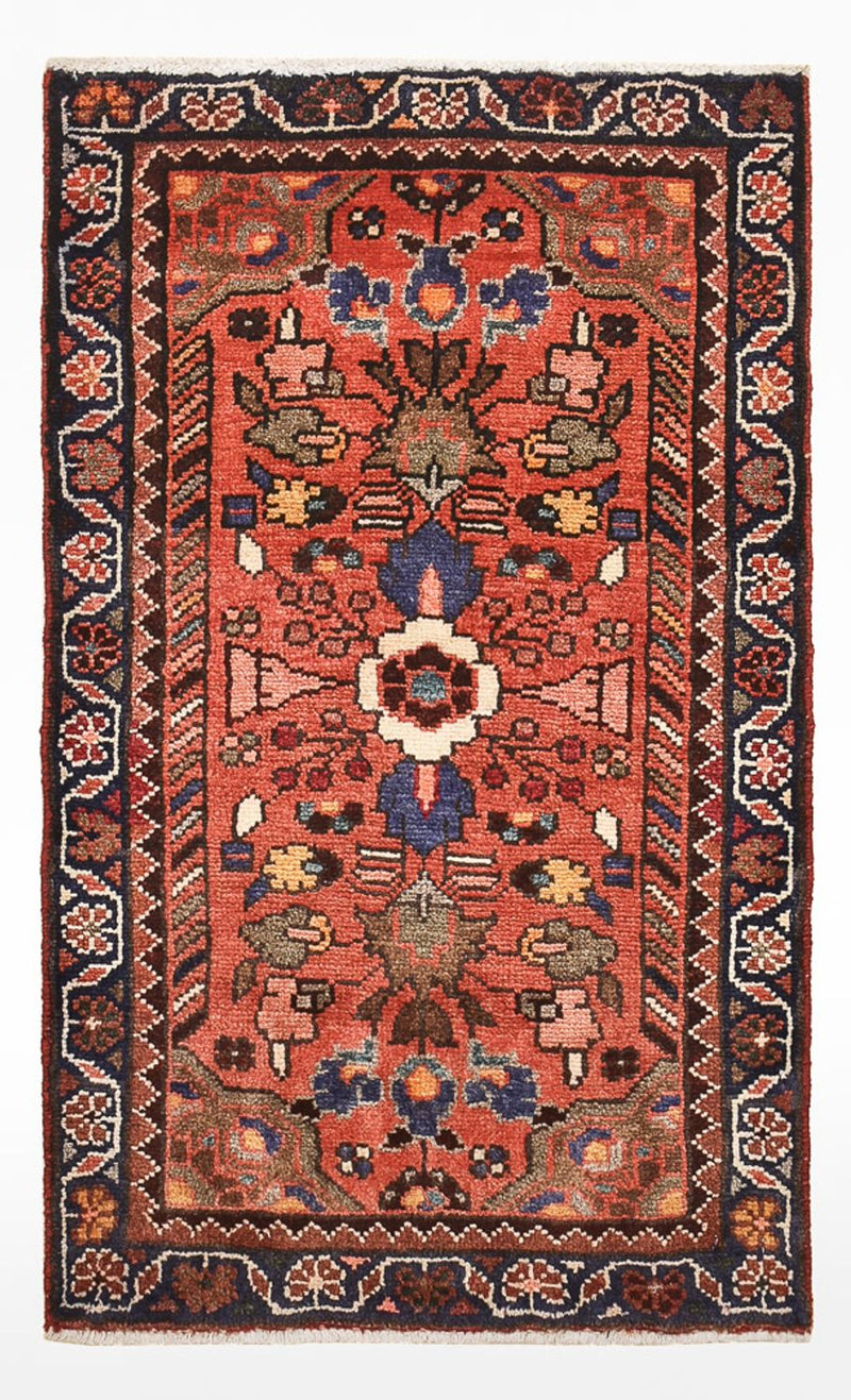 Perser Rug - Nomadic - 87 x 53 cm - red