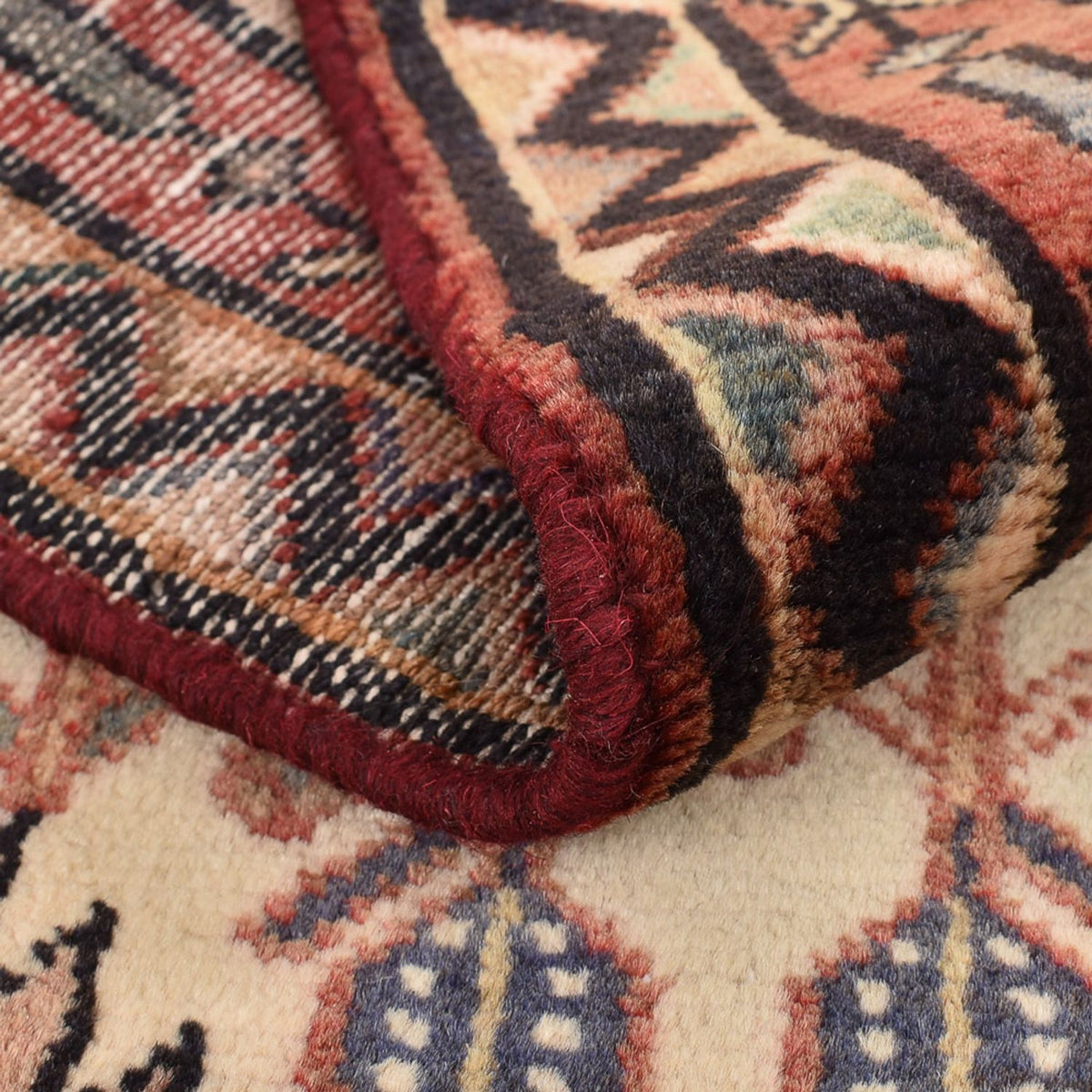 Perser Rug - Nomadic - 101 x 62 cm - light red