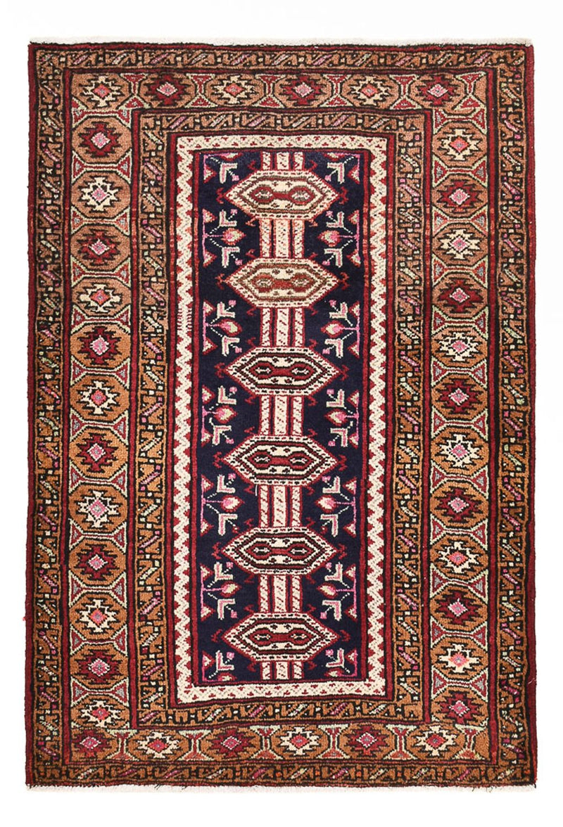 Perser Rug - Nomadic - 95 x 64 cm - purple