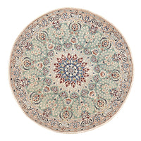 Perser Rug - Nain - Royal round  - 139 x 139 cm - light green