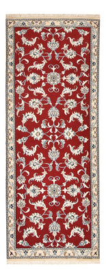 Runner Perser Rug - Nain - 198 x 77 cm - red
