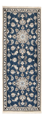 Runner Perser Rug - Nain - 195 x 77 cm - sea blue