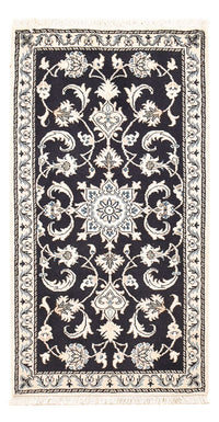 Perser Rug - Nain - 135 x 70 cm - dark blue