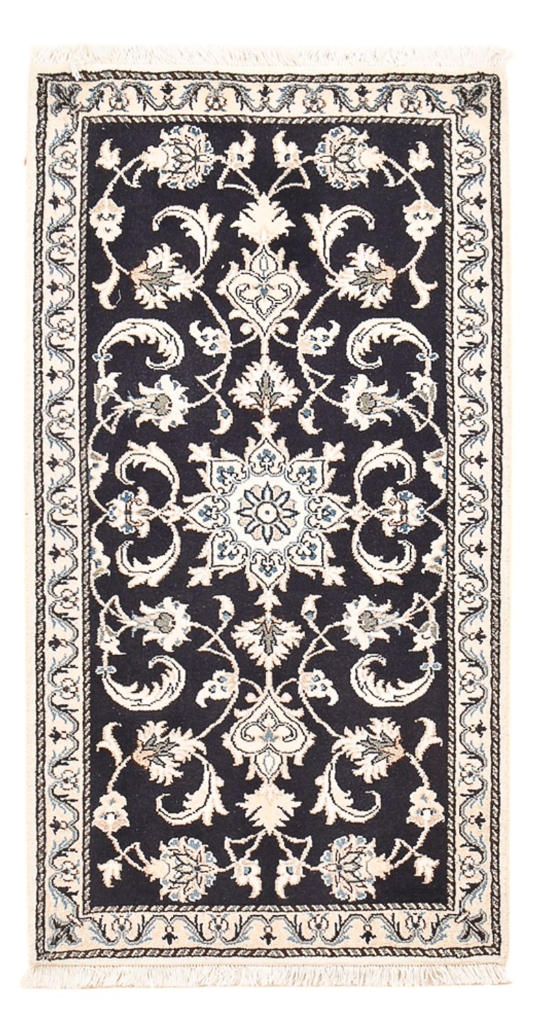 Perser Rug - Nain - 135 x 70 cm - dark blue