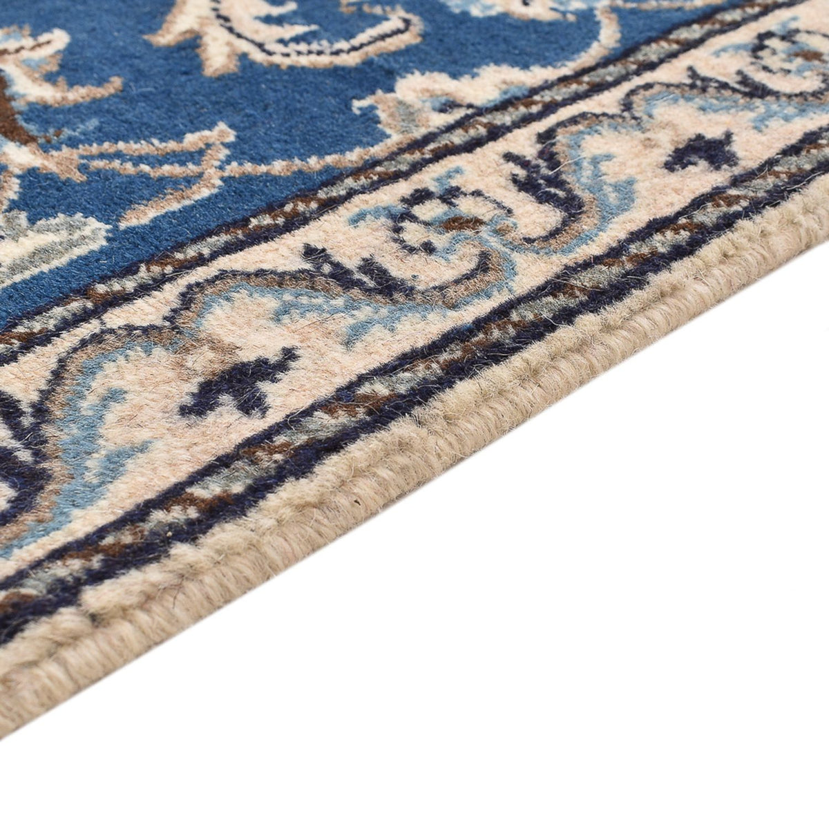 Perser Rug - Nain - 135 x 67 cm - blue