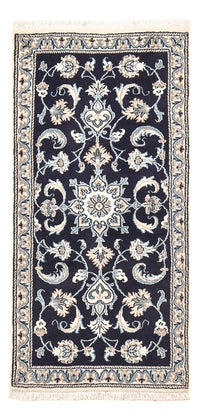 Perser Rug - Nain - 141 x 67 cm - dark blue