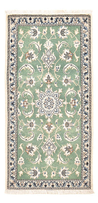 Perser Rug - Nain - 139 x 66 cm - light green