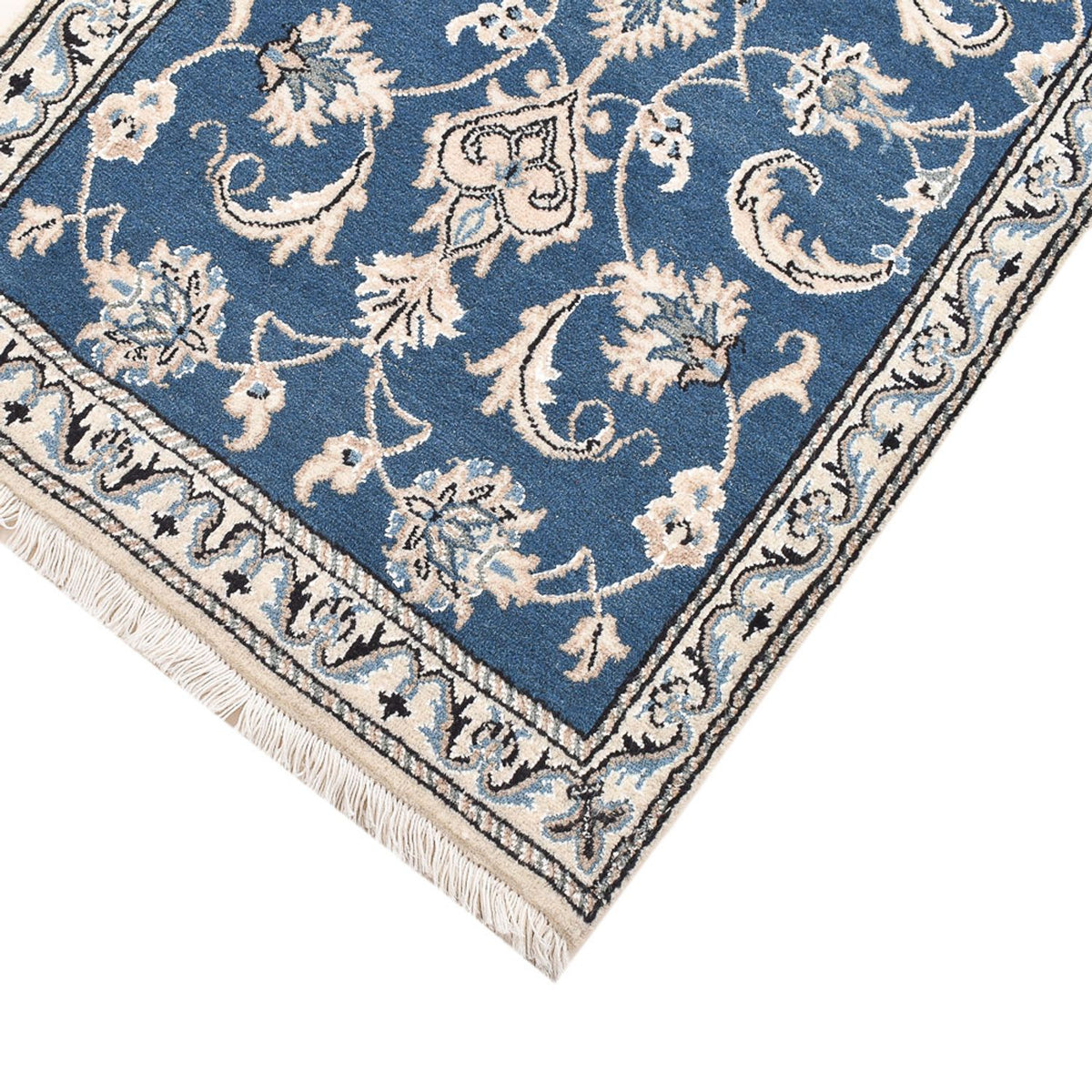 Perser Rug - Nain - 146 x 68 cm - blue