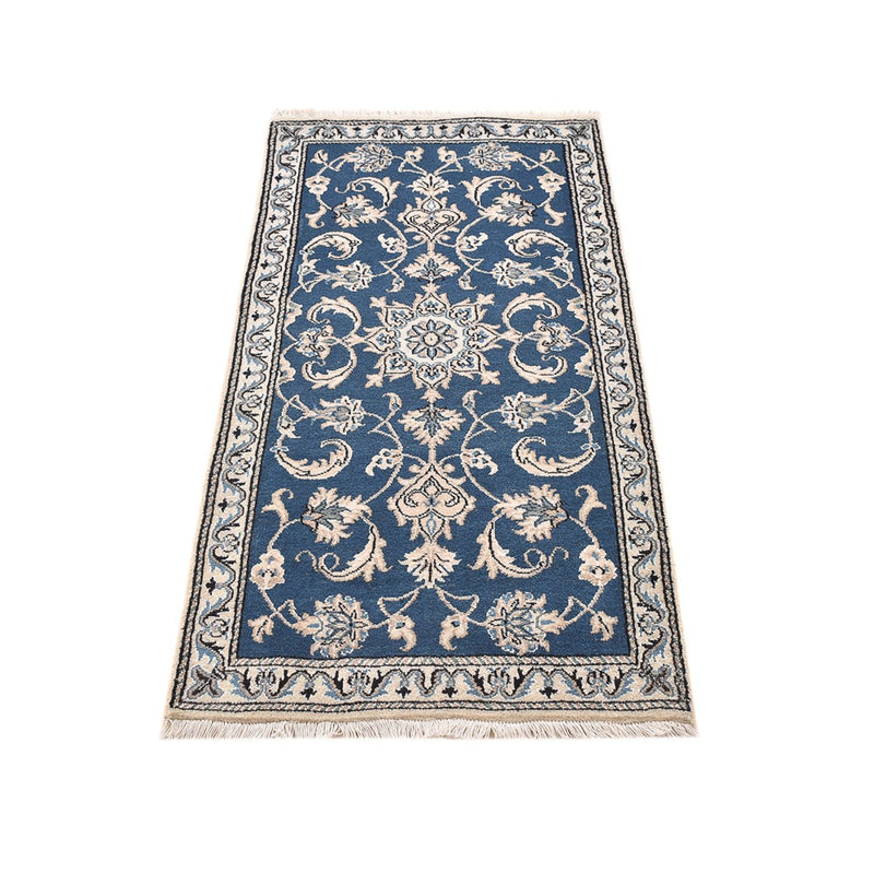 Perser Rug - Nain - 146 x 68 cm - blue