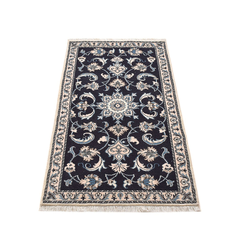 Perser Rug - Nain - 136 x 70 cm - dark blue