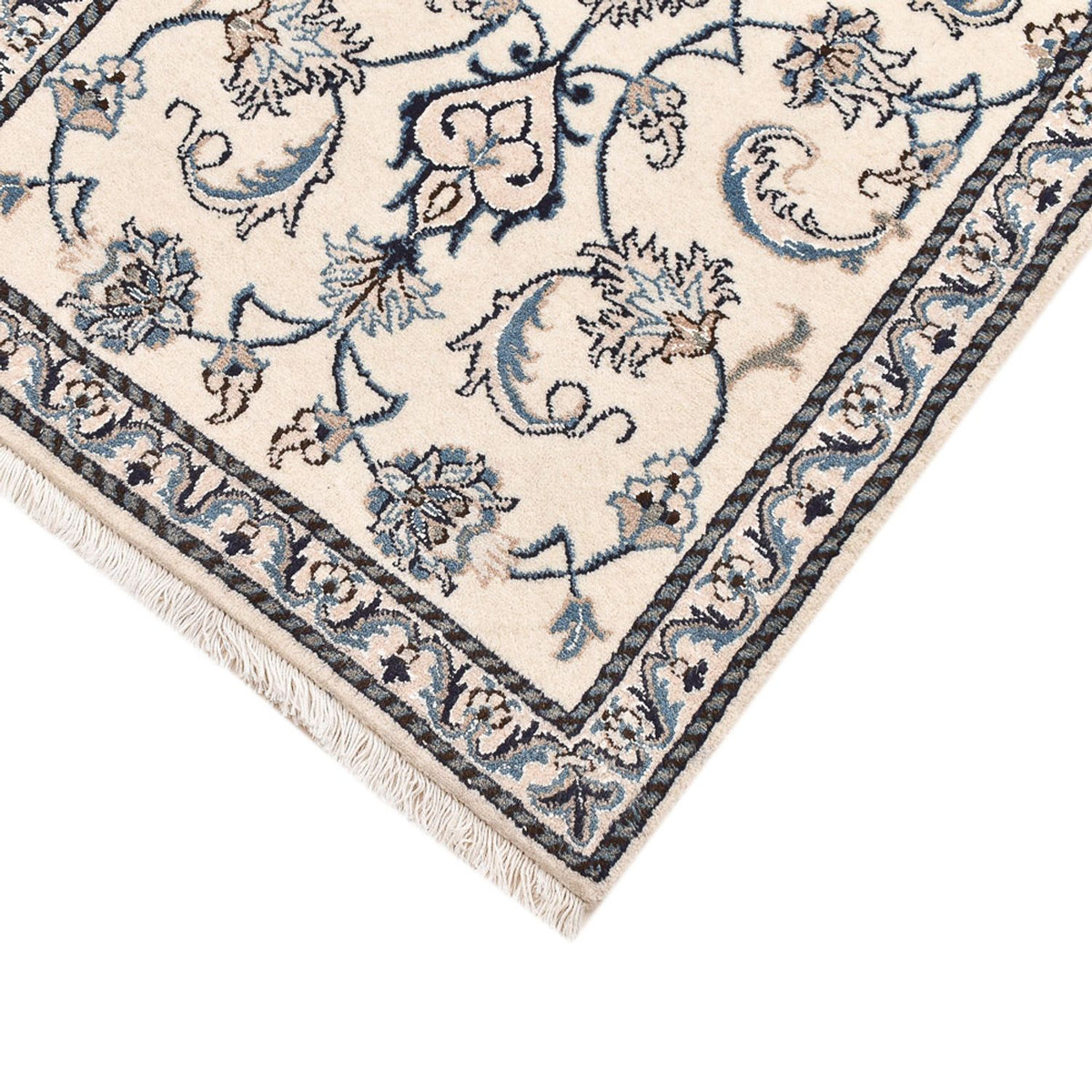 Perser Rug - Nain - 143 x 70 cm - light grey