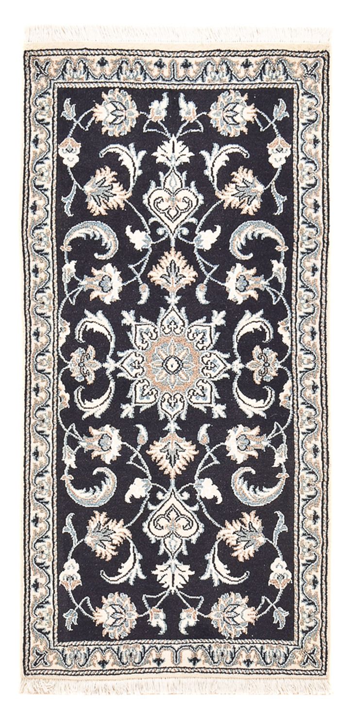 Perser Rug - Nain - 145 x 68 cm - dark blue