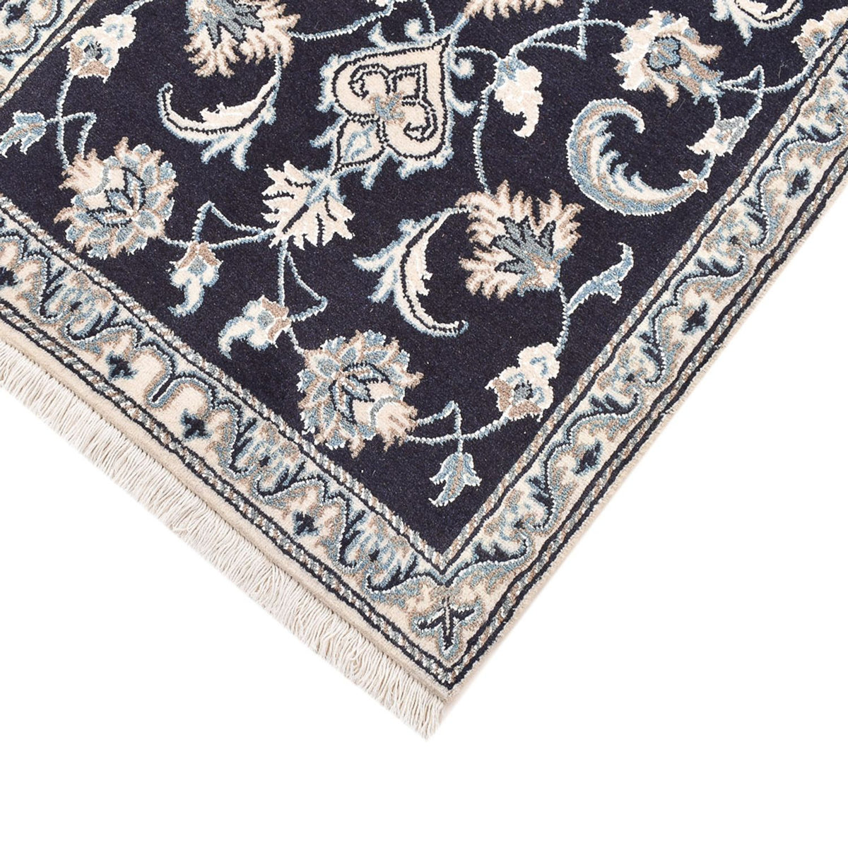 Perser Rug - Nain - 145 x 68 cm - dark blue
