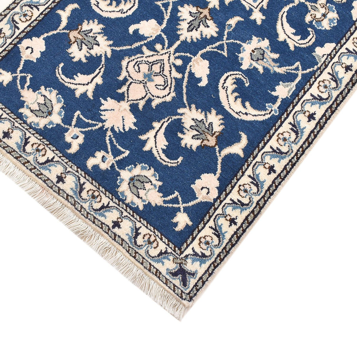 Perser Rug - Nain - 135 x 69 cm - blue
