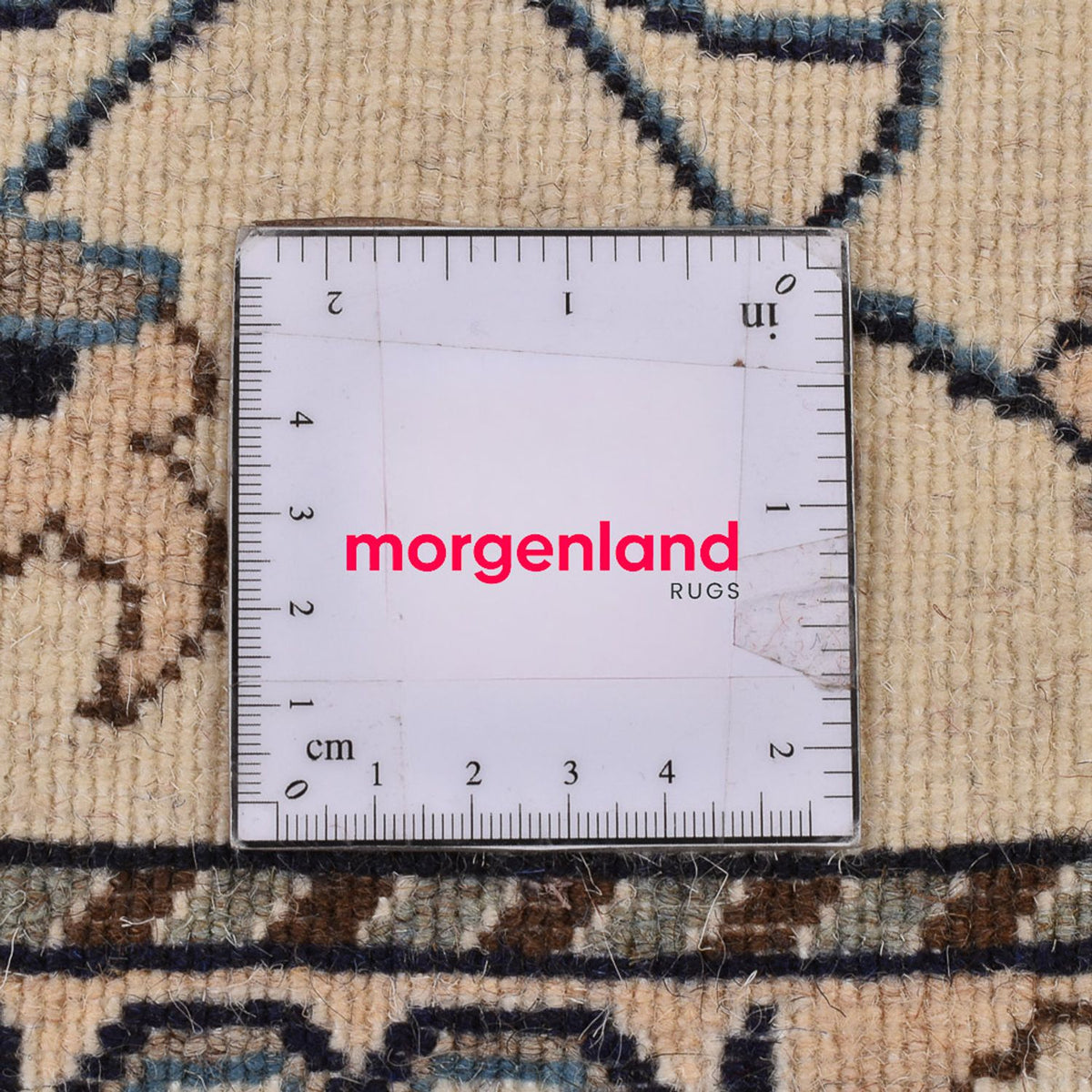 Perser Rug - Nain - 139 x 68 cm - light grey