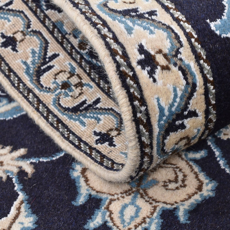 Perser Rug - Nain - 139 x 68 cm - dark blue