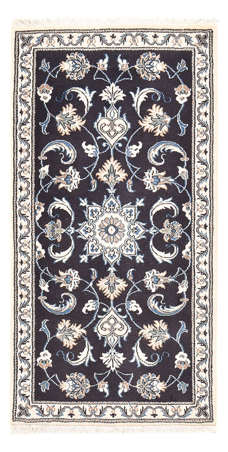 Perser Rug - Nain - 140 x 70 cm - dark blue