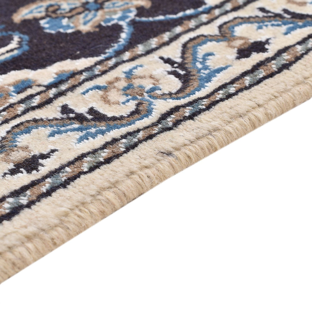 Perser Rug - Nain - 140 x 70 cm - dark blue