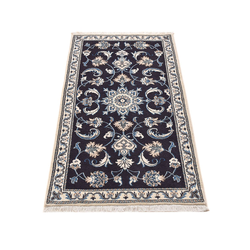 Perser Rug - Nain - 140 x 70 cm - dark blue