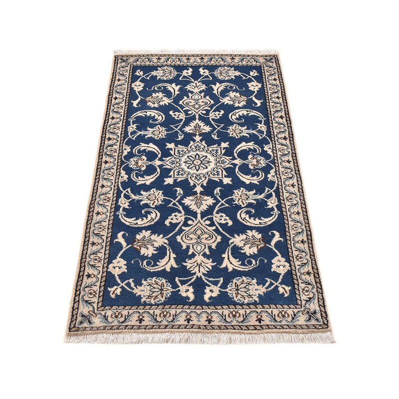 Perser Rug - Nain - 140 x 69 cm - blue