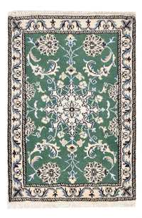 Perser Rug - Nain - 87 x 60 cm - green