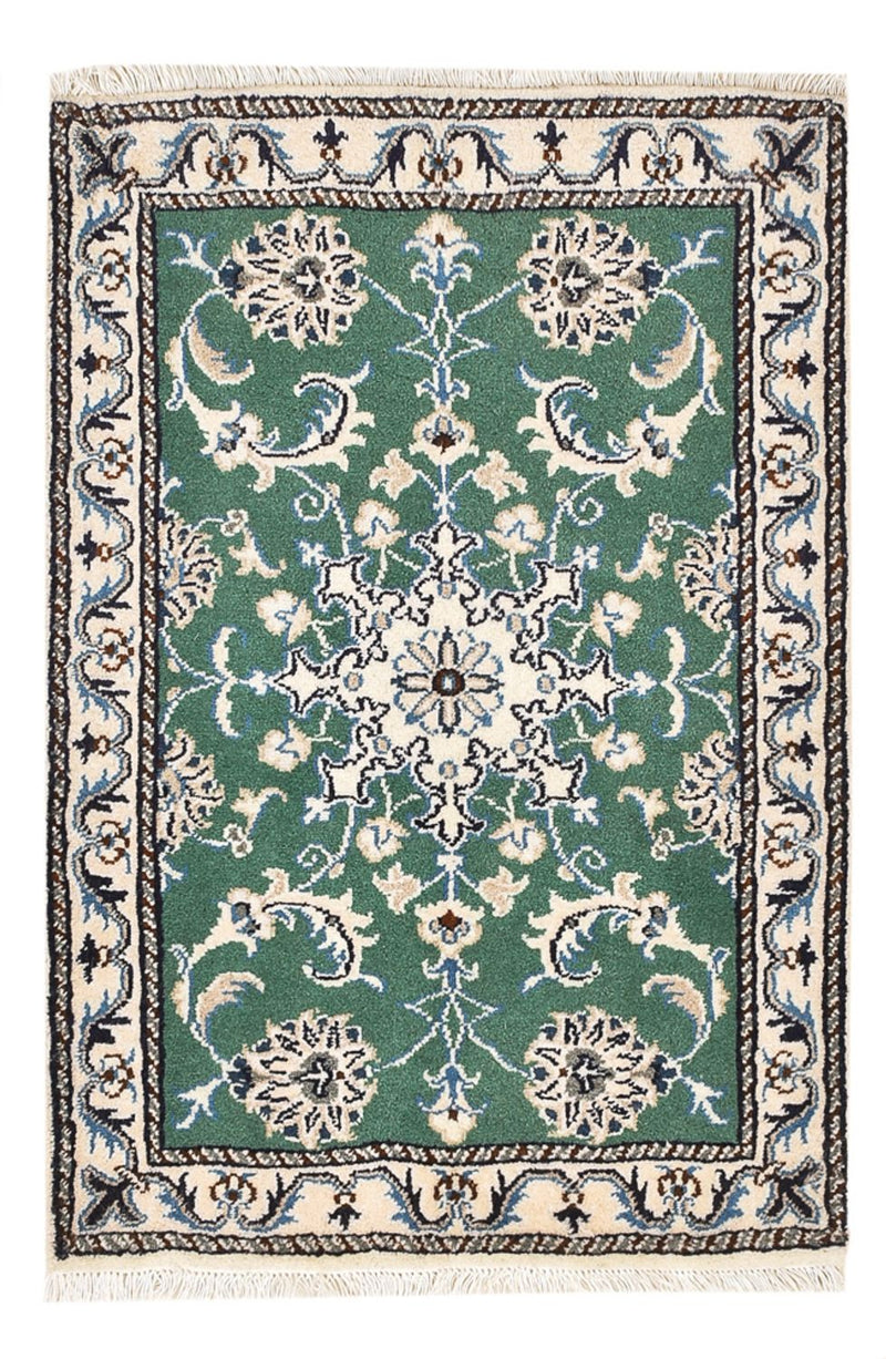 Perser Rug - Nain - 87 x 60 cm - green