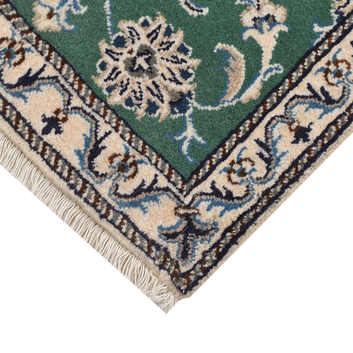 Perser Rug - Nain - 87 x 60 cm - green