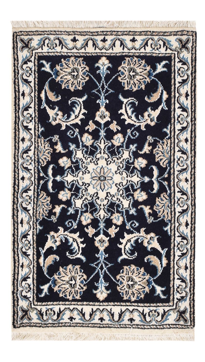Perser Rug - Nain - 90 x 57 cm - dark blue