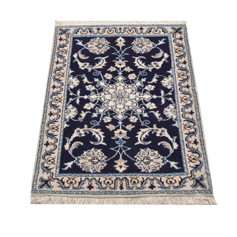 Perser Rug - Nain - 89 x 57 cm - dark blue