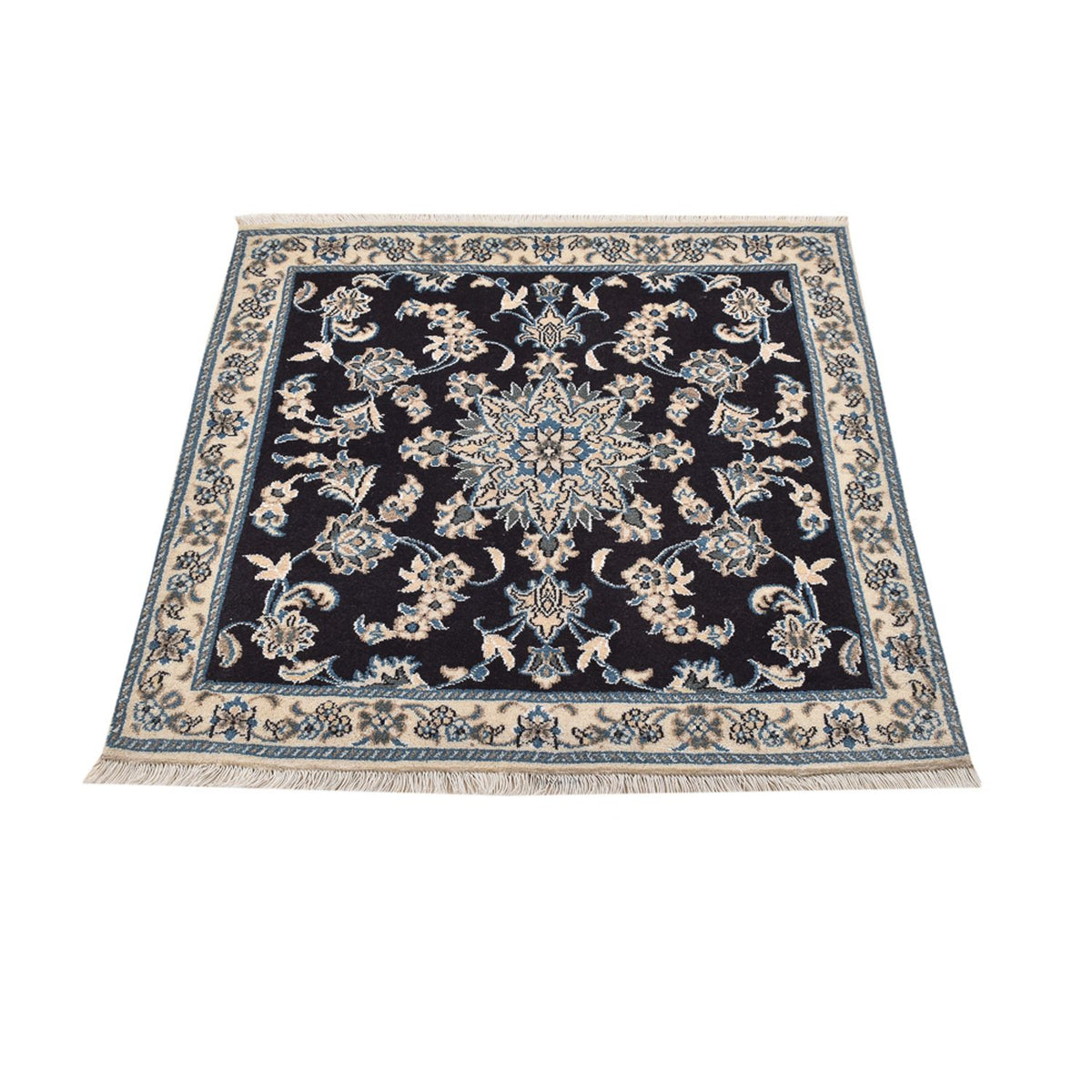 Runner Perser Rug - Nain - 100 x 93 cm - dark blue