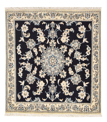 Perser Rug - Nain square  - 103 x 96 cm - dark blue