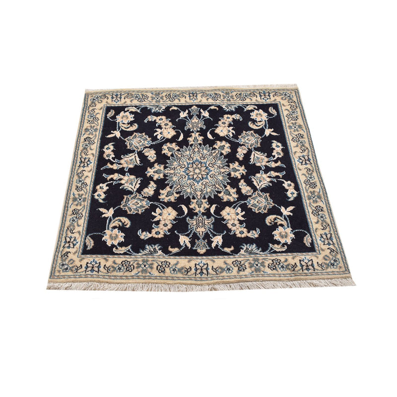 Perser Rug - Nain square  - 103 x 96 cm - dark blue