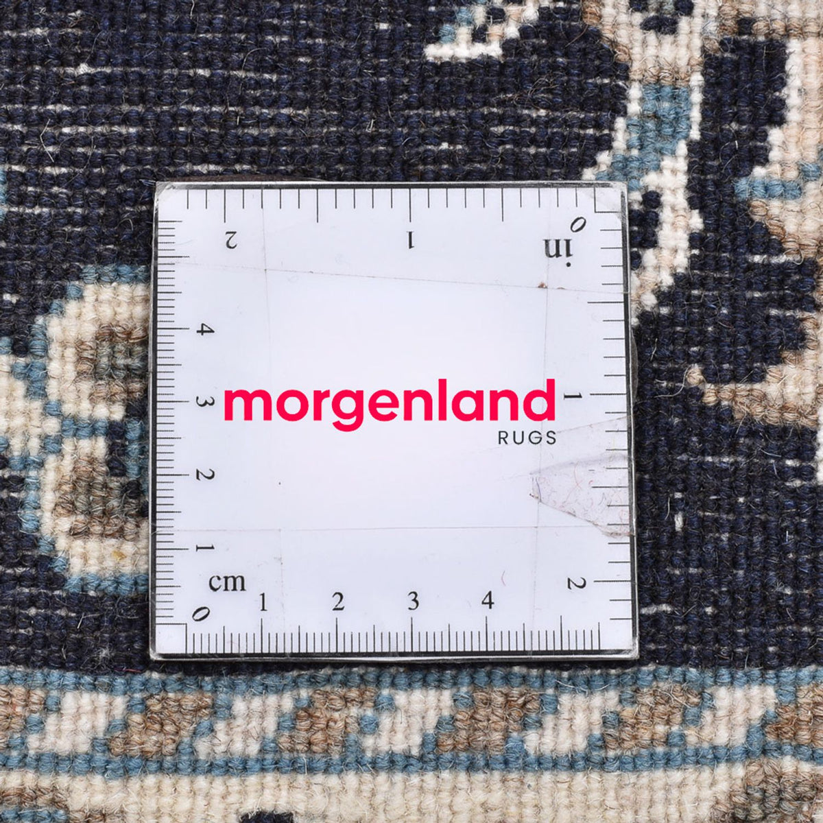 Perser Rug - Nain square  - 100 x 100 cm - dark blue